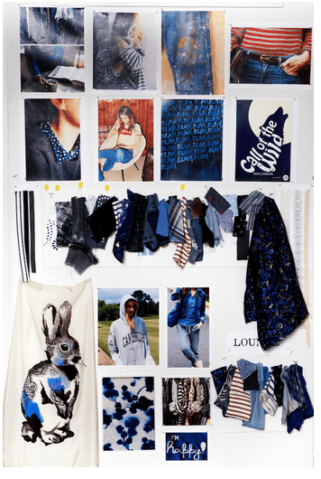 Blue Jeans Surface Design